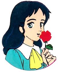 Sara Crewe holding a Rose (PNG) by GreatBritain1801