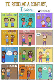 Conflict Resolution Step By Step Mediation Guide For Kids In Digital Print School Social Work Social Emotional Activities Conflict Resolution Activities
