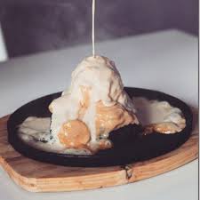 It's always our pleasure to serve you better. Sizzling Brownie With Salted Egg Yolk Ice Cream And Caramelised Banana Sauce What The Duck Restaurant Penang Salted Egg Yolk Salted Egg Food