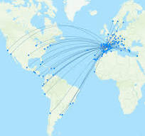 Iberia routes 2025 – interactive map with all flights ...