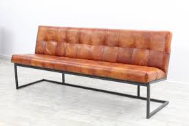 Sitzbank Design Berlin Iii Echt Buffel Leder Vintage Cognac Metall Fuss Bank 200 Cm Mobeldesign Wohnen Und Leben Style At Home