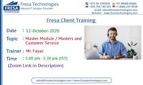 Masters Module Masters And Customer Service In 2020 Customer Service Master Train