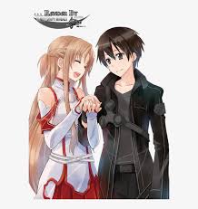 The resolution of this transparent background is 583x658 and size of 170 kb. Render Sword Art Online Kirito And Asuna Transparent Png 582x800 Free Download On Nicepng