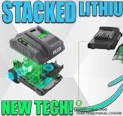 FLEX Tools RELEASES NEW STACKED LITHIUM BATTERY Information!
