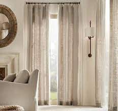 They can dress windows either alone or in conjunction with blinds and other types of window treatments. Natural Curtainslinen Curtainsfarmhouse Curtainsliving Room Etsy Curtains Living Room Neutral Curtains Curtains