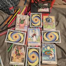 Take as long as you need. Not A Spread From The Create Your Own Tarot Deck Coloring Book Tarot