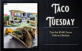 Red fish taco's garden room is the place for live local music. Taco Tuesday St Petersburg Clearwater Fl Aug 18 2020 4 00 Pm