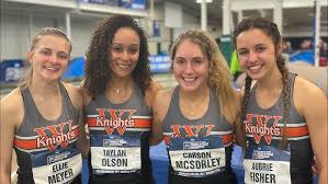 Wartburg win the 2022 D3 Women’s DMR National Title