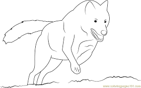 Grayscale coloring books for men. Wolf On Hunting Coloring Page For Kids Free Wolf Printable Coloring Pages Online For Kids Coloringpages101 Com Coloring Pages For Kids