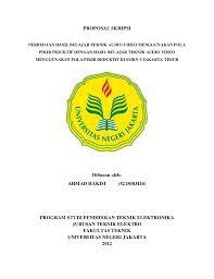 Akibat dampak pandemi virus korona sejumlah perguruan tinggi memberi keringanan bagi mahasiswa program sarjananya untuk mengganti tugas akhir skripsi dengan tugas akhir lainnya. Proposal Skripsi Ahmad Hakim