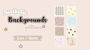 The best selection of royalty free aesthetic pattern vector art, graphics and stock illustrations. 30 Aesthetic Background Patterns Cute Simple Youtube