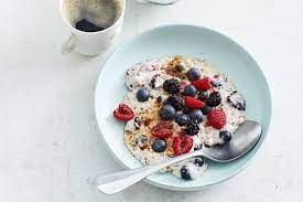 Low Carb Porridge Mit Beeren Thermomix Rezept Essen Und Trinken