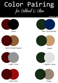 Camel by itself can be a bit bland, but when paired with soft pink you get a color combination that pops just as much as if you were wearing a bright color. Best Color With Dark Olive Green Yahoo Search Results Color Combinations For Clothes Wardrobe Color Guide Fall Color Palette