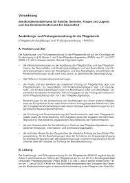 Eine anerkannte weiterbildung altenpflege kann die berufsaussichten ausgebildeter pflegekräfte erheblich verbessern. Https Www Bundesgesundheitsministerium De Fileadmin Dateien 3 Downloads Gesetze Und Verordnungen Guv A Ausbildungs Und Pruefungs Verordnung Pflegeberufe Final Pdf
