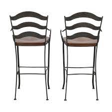 Related:ethan allen bench ethan allen foot stool ethan allen ottoman. 74 Off Ethan Allen Ethan Allen Legacy Russet Bar Stools Chairs