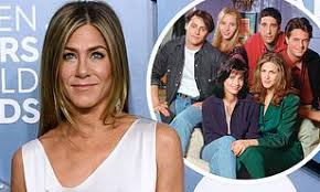 Entertainment television, llc a division of nbcuniversal. Jennifer Aniston Stays Upbeat As Friends Reunion Is Delayed Again By Hbo Max Until May 2021 Daily Mail Online