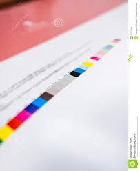 Colour Chart On Digital Printing Offset Industry Work