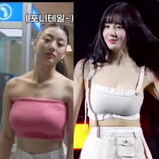 Battle Of The Big Boobs Twice Jihyo Vs Kwon Eunbi Kpop Nsfw | My XXX Hot  Girl