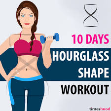 workout plan to get an hourgl shape