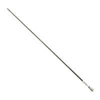 Fiber brushes work best for soot and fly ash removal in pellet stove flues. Meeco S Red Devil Flex Chimney Brush Rod 4