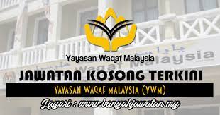 Jawatan Kosong Di Yayasan Waqaf Malaysia Ywm 15 November 2017 Home Decor Decals Malaysia Decor