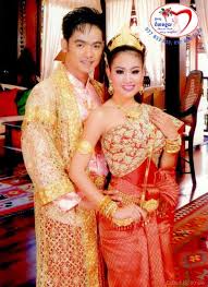 Cambodian Wedding Costume Cambodian Wedding Cambodian Wedding Dress Khmer Wedding