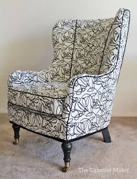 It was my first slipcover and turned out great! Artful Slipcover For Arhaus Wing Chair The Slipcover Maker