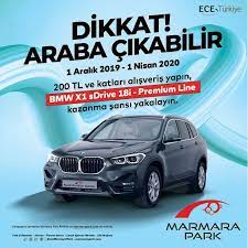 marmara park bmw x1 cekilis kampanyasi bmw araba park