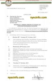 Us news is a recognized leader in college, grad school, hospital, mutual fund, and car rankings. Nysc Officially Fixes 2018 Batch C Stream 2 Pop Nyscinfo Com