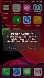 From the popup, tap on the turn off & delete button to confirm. Rssradio App Refuses To Delete Data From Icloud Storage Macrumors Forums