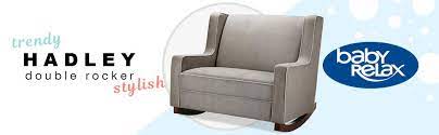 Amazon Com Baby Relax Hadley Double Rocker Chair Baby Nursery Furniture Taupe Everything Else