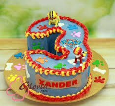 3rd Birthday Paw Patrol Cake For 3 Year Old Boy Number 3 Paw Patrol Paw Patrol Cake Baby Boy Birthday Cake Paw Patrol Birthday
