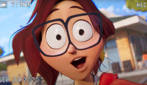The mitchell family as voiced by maya rudolph, abbi jacobson, doug the pug, mike rianda and danny mcbride in the mitchells vs. Spider Man A New Universe Producer Explains How Animation Inspired The Mitchells Vs The Machines Asap Land