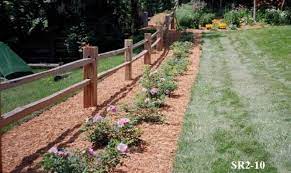 Made popular by farmers in america during the nineteenth century however, once home landscaping caught on, the split rail fence has once again become popular with homeowners. Rail And Split Rail Fences Midwest Fence