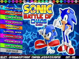 Sonic chaos rom download for sega master system (sega master) console. Sonic Battle Of Chaos Mugen Full Mugen Games Ak1 Mugen Community