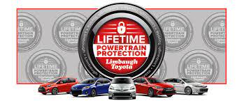 Drivers are required to adhere to the recommended scheduled maintenance from the owner's manual? Lifetime Powertrain Protection Warranty Limbaugh Toyota