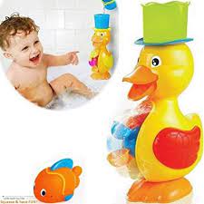 Lovely electric musical bubble crab baby bath shower. Yellow Duck Bath Toy For Toddler And Baby Super Interactive Bathtub Water Fun Bath Toys For Toddlers Baby Bath Toys Bath Toys