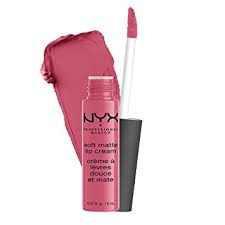 The nyx professional makeup soft matte metallic lip cream shades deliver a burst of pearly color and set to a stunning matte finish. Nyx Professional Makeup Soft Matte Lip Cream Milan 8 Ml Amazon De Beauty