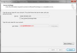 Updating Outlook After Exchange Smtp Domain Change