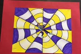 Free printable coloring pages, worksheets, printables, colouring books, crafts and activities for kids of all ages. Converging Lines Op Art Artdocent Articles Issaquah Schools Foundation
