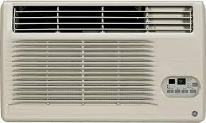 Window or wall air conditioner? Ge Ajcm10dcf 10 300 Btu Thru The Wall Air Conditioner With 9 8 Eer R 410a Refrigerant 2 7 Pts Hr Dehumidification 24 Hour Timer Remote Control And 230 208 Volts