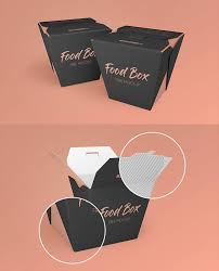Download 2 Free Noodle Food Box Packaging Mockup Set Free Package Mockups
