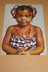 Vintage 1970 39 S Esi Sagay African Hairstyles And Braiding Postcards Lagos Nigeria 9x6 Inches African Hairstyles Vintage African