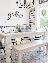 White, black, brown, we accept customize colors of your choice. 62 Farmhouse Dining Rooms And Zones To Get Inspired Digsdigs