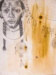 Anishinaabe artist honors heritage with self-portrait and dreamcatcher