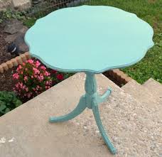 To the person who said that would of been a $50 table at their goodwill. Chalk Painted End Table Amy Latta Creations