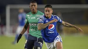 Tarjeta amarilla para felipe banguero del cuadro azul. Millonarios 1 2 Cali Resultado Resumen Y Goles As Colombia