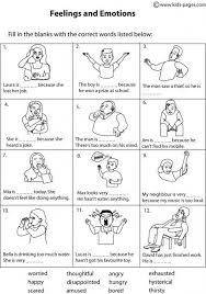 Feelings Matching 2 B W Worksheet Feelings Activities Feelings And Emotions Social Emotional Skills