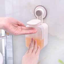 Find foaming soap dispensers that pump out a pleasant, diluted lather. Topbathy Vacuum Suction Cup Hand Foaming Soap Dispenser Plastic Wall Mounted Liquid Soap Dispenser Pump For Bathroom Shower Bath Kitchen Sink Buy Online In Aruba At Aruba Desertcart Com Productid 113199865
