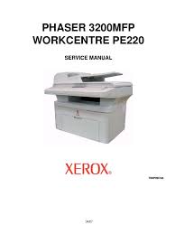Windows apps for printer drivers. Xerox Pe 220